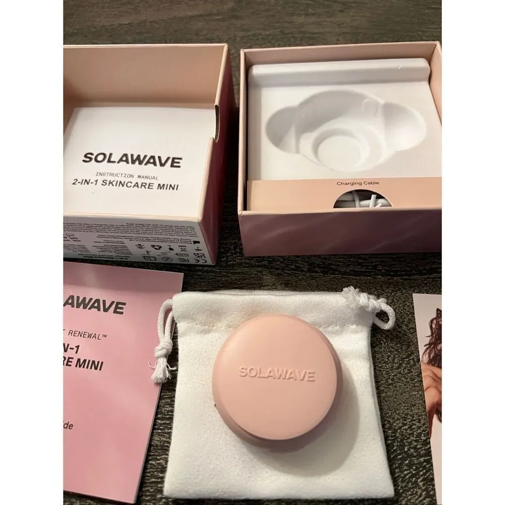Solawave 2-in-1 Skincare Mini | Red Light Therapy |